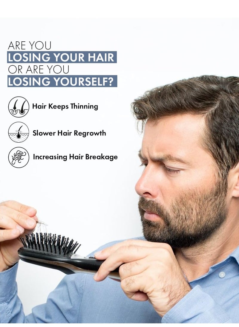 ThriveCo Men’s DHT Blocker Supplements | Hair Loss Treatment with Biotin, Ashwagandha & Zinc | Reduces Baldness | Boosts Hair Growth | 30 Capsules - Image 2